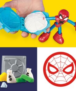 Play-Doh Spiderman Launch and Slice Battle - Afbeelding 3