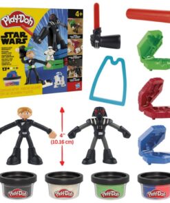 Alternative view of Play-Doh Star Wars Pletten en Hakken Lightsabers