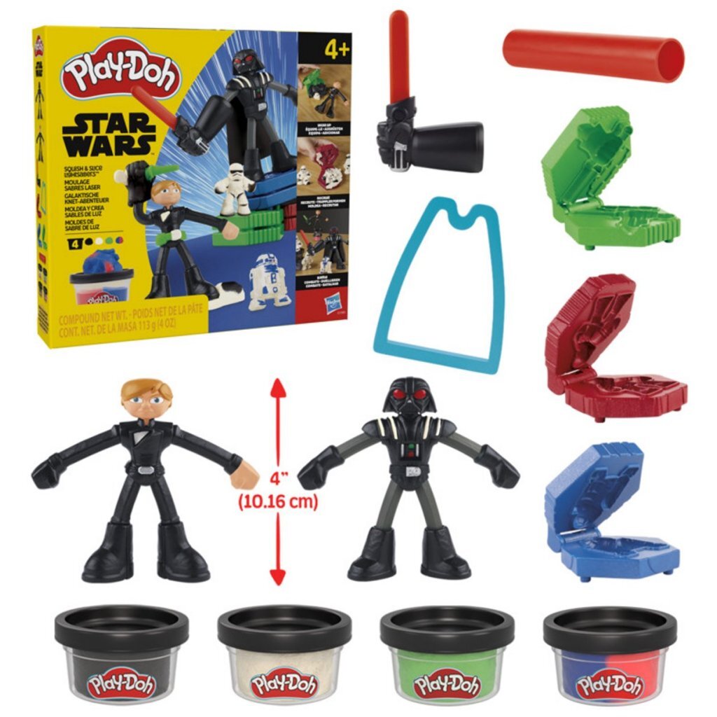 Play-Doh Star Wars Pletten en Hakken Lightsabers - Afbeelding 2