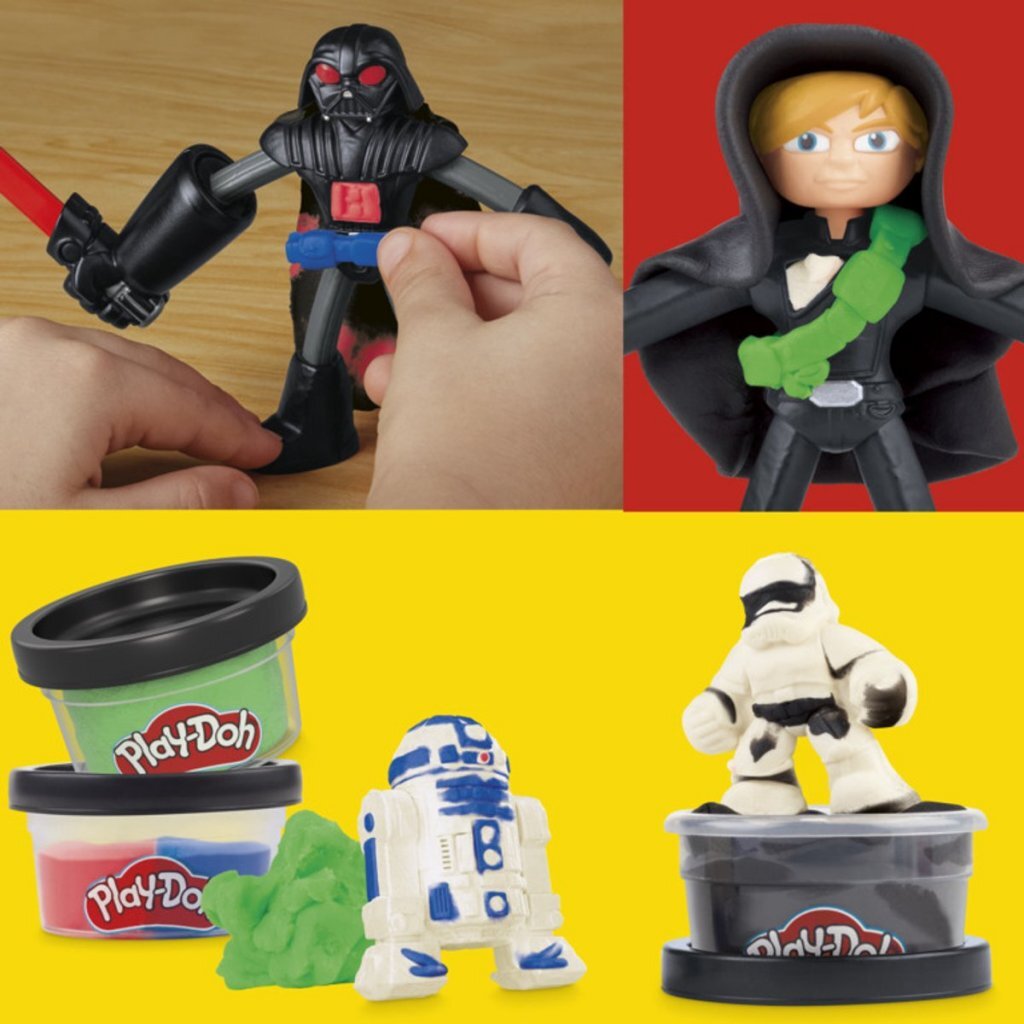 Play-Doh Star Wars Pletten en Hakken Lightsabers - Afbeelding 3