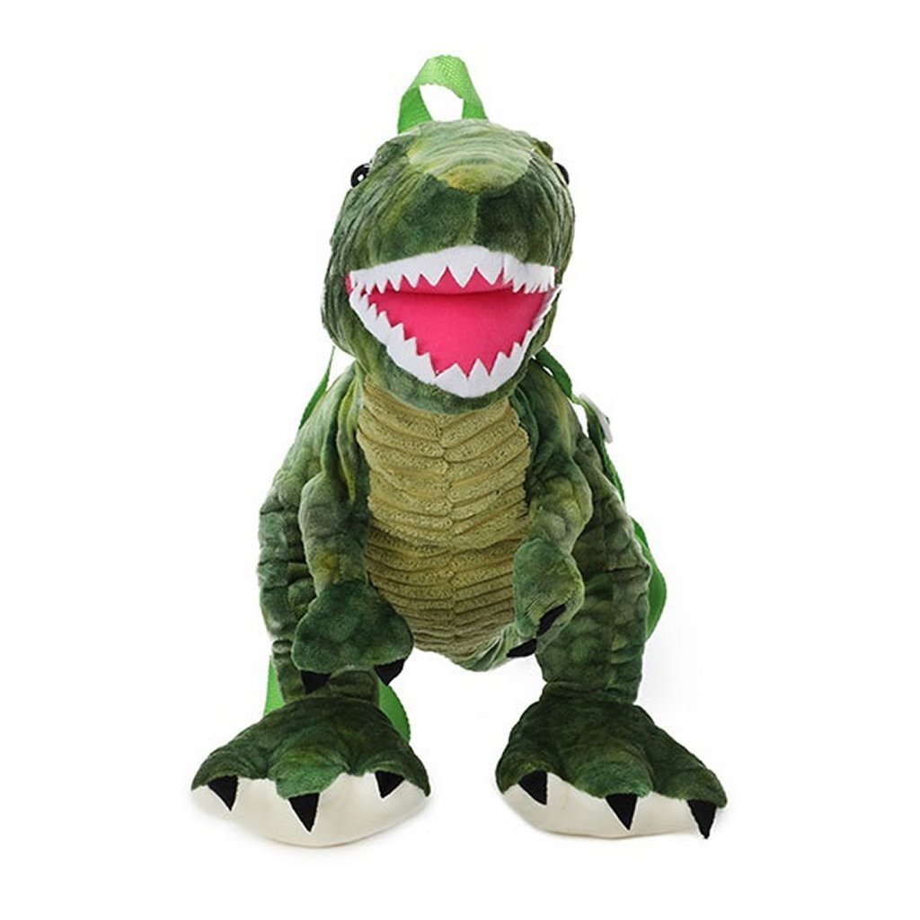 Pluchen T-Rex Rugzak 50 cm - Afbeelding 3