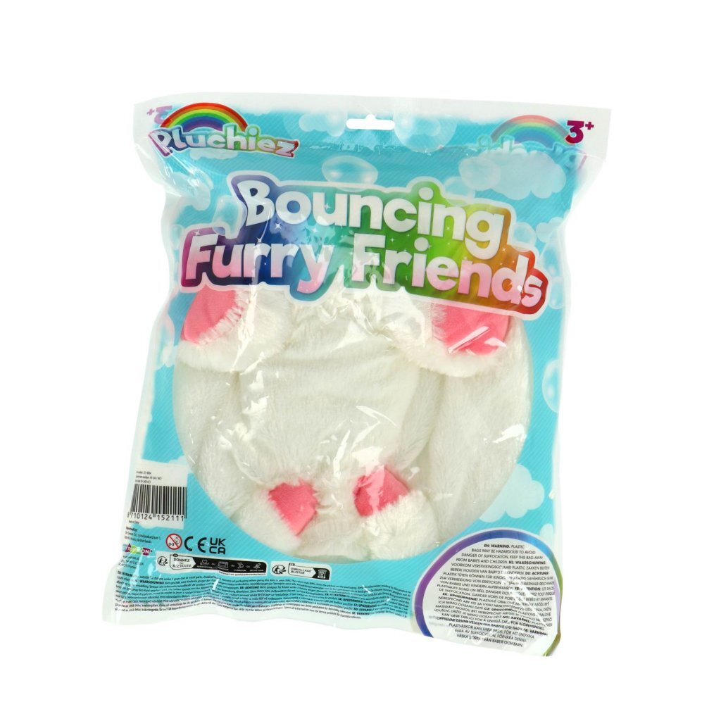 Pluchiez Amazing Cool Bal Bouncing Knuffel Eenhoorn 50 cm - Afbeelding 3