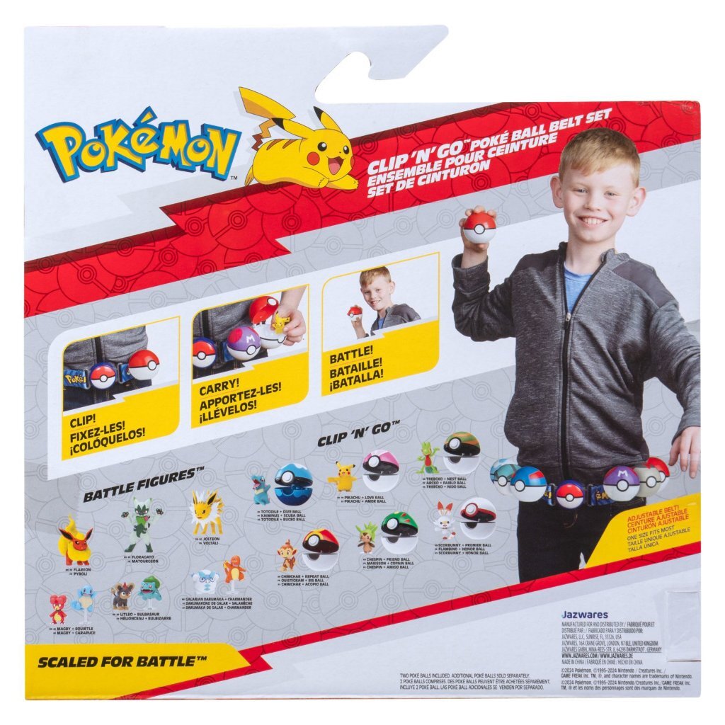 Pokémon Clip and Go Riem Charmander - Afbeelding 3