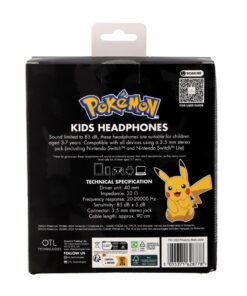 Alternative view of Pokémon Koptelefoon Geel