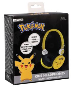 Pok&eacute;mon Koptelefoon Geel