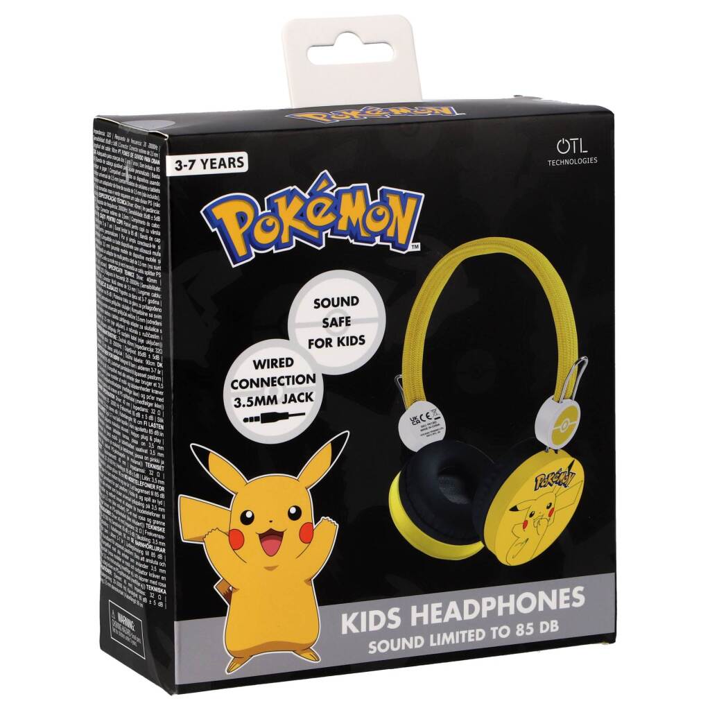 Pokémon Koptelefoon Geel