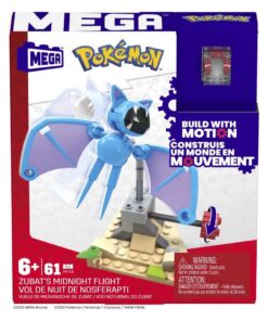 Pokémon Mega Bloks Zubats Midnight Flight 61-delig
