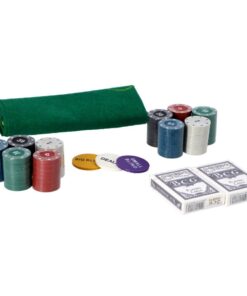 Alternative view of Pokerset in Blik 200-delig