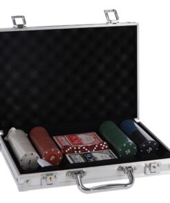 Pokerset in Koffer 200-delig Aluminium - Afbeelding 3