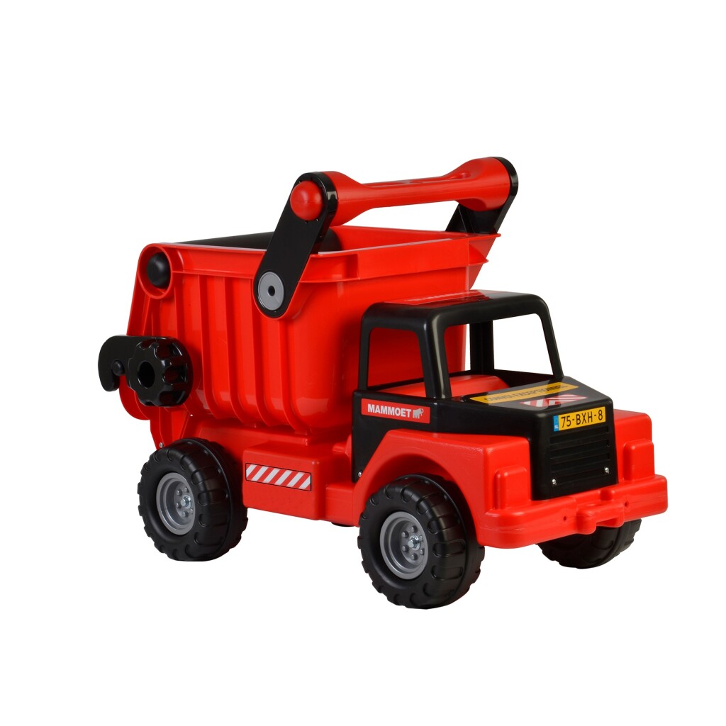 Polesie Mammoet Mega Kiepwagen Rood/Zwart - Afbeelding 2