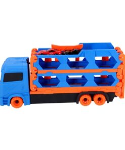 Pop-Up Auto Transporter + 2 Die-Cast Voertuigen - Afbeelding 3