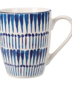 Porseleinen Beker Blue Bay 350 ml Assorti Blauw/Wit - Afbeelding 2