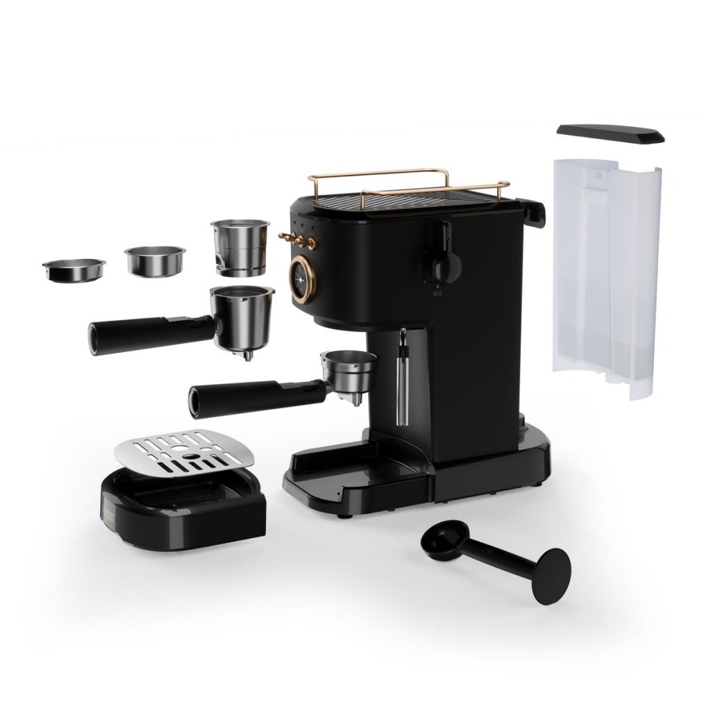 Princess E249417 Espresso Machine Zwart/Goud - Afbeelding 2