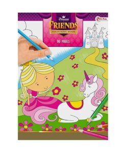 Princess Friends Kleurboek 96 Bladzijden