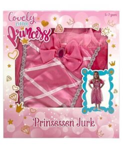 Prinses Verkleedjurk 5-7 Jaar Roze
