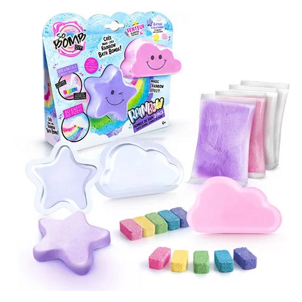 Rainbow Bath Bomb Kit
