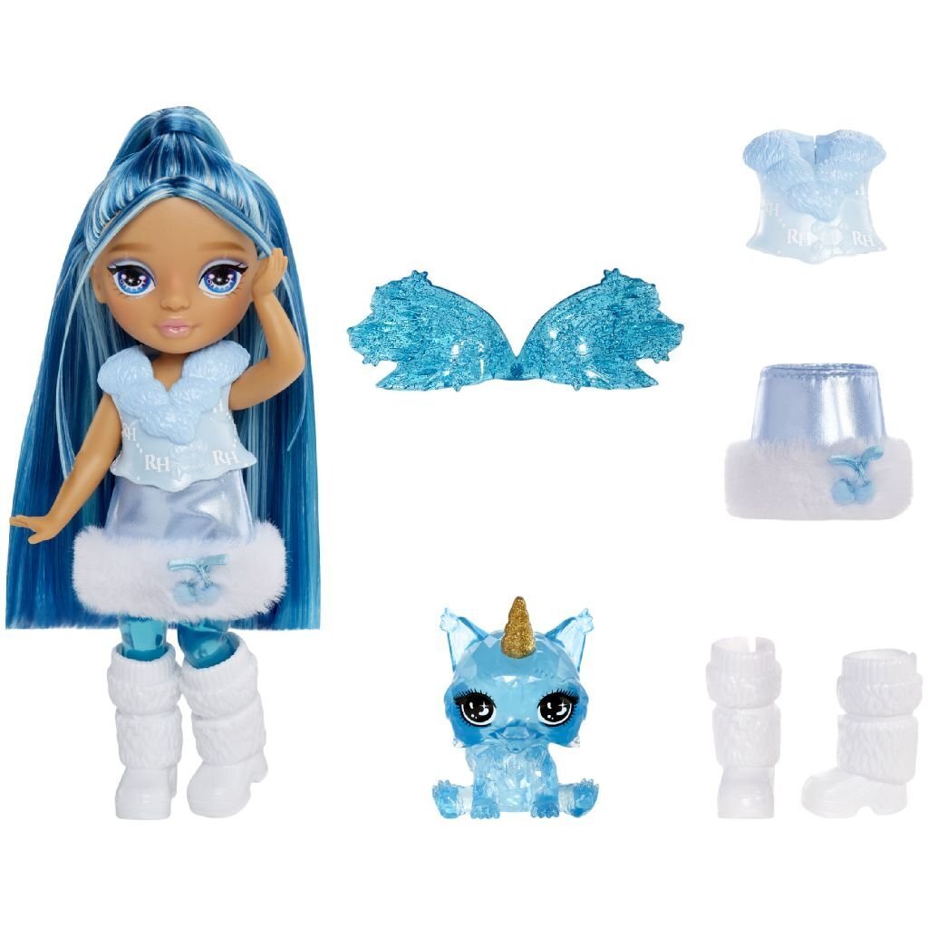 Rainbow High Littles Rainbow Fantasy Fairies Dolls Assorti - Afbeelding 2