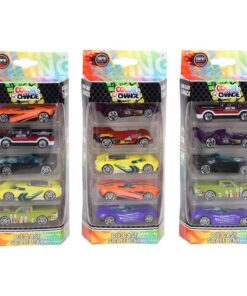 Rapid Wheels Color Change Die-Cast Voertuigen 5 Stuks