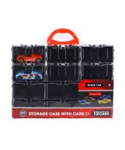 Rapid Wheels Opbergbox + 2 Die-Cast Voertuigen