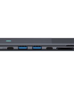 Alternative view of Rapoo 7in2 USB-C Multiport Adapter Zwart