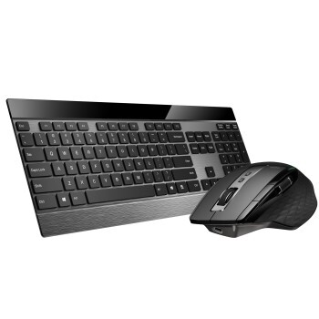 Rapoo 9900M Wireless Ultra-slim Multi-Mode-Deskset UI Black - Afbeelding 2