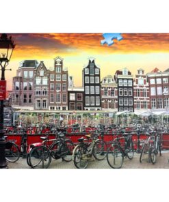 Alternative view of Ravensburger Puzzel Amsterdam Fietsenstalling 1000 Stukjes
