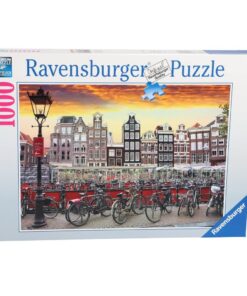 Ravensburger Puzzel Amsterdam Fietsenstalling 1000 Stukjes