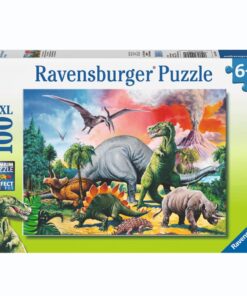 Ravensburger Puzzel Tussen De Dinos 100 XXL Stukjes