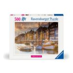Ravensburger Puzzel Zonsondergang Kopenhagen 500 Stukjes