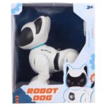 Robot Hond + Licht en Geluid Wit