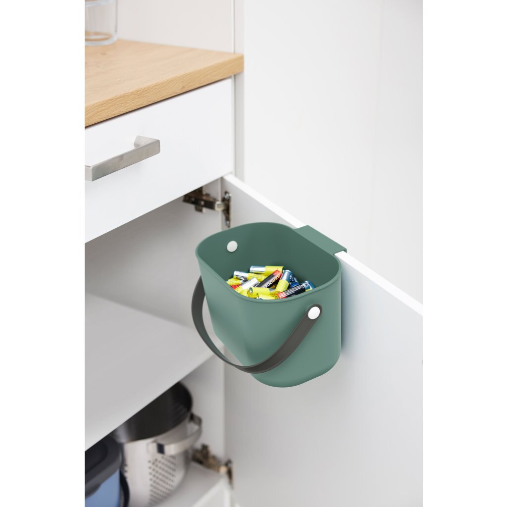Rotho ALBULA Bio Afvalbakje 3.2L Groen - Afbeelding 2