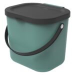 Rotho Albula Bioafvalbak 6L Groen/Antraciet