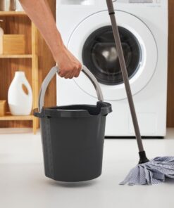 Rotho Daily Emmer met Schaalverdeling 10L Antraciet - Afbeelding 3