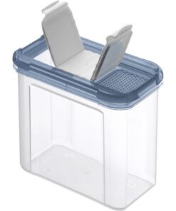 Alternative view of Rotho Domino Bewaar-Strooidoos 1L Horizon Blauw/Transparant