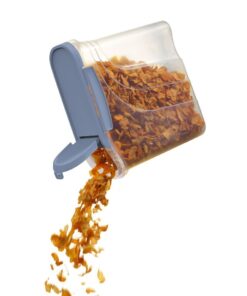 Rotho FRESH Bewaar-Strooidoos 4.1L Horizon Blauw/Transparant - Afbeelding 2