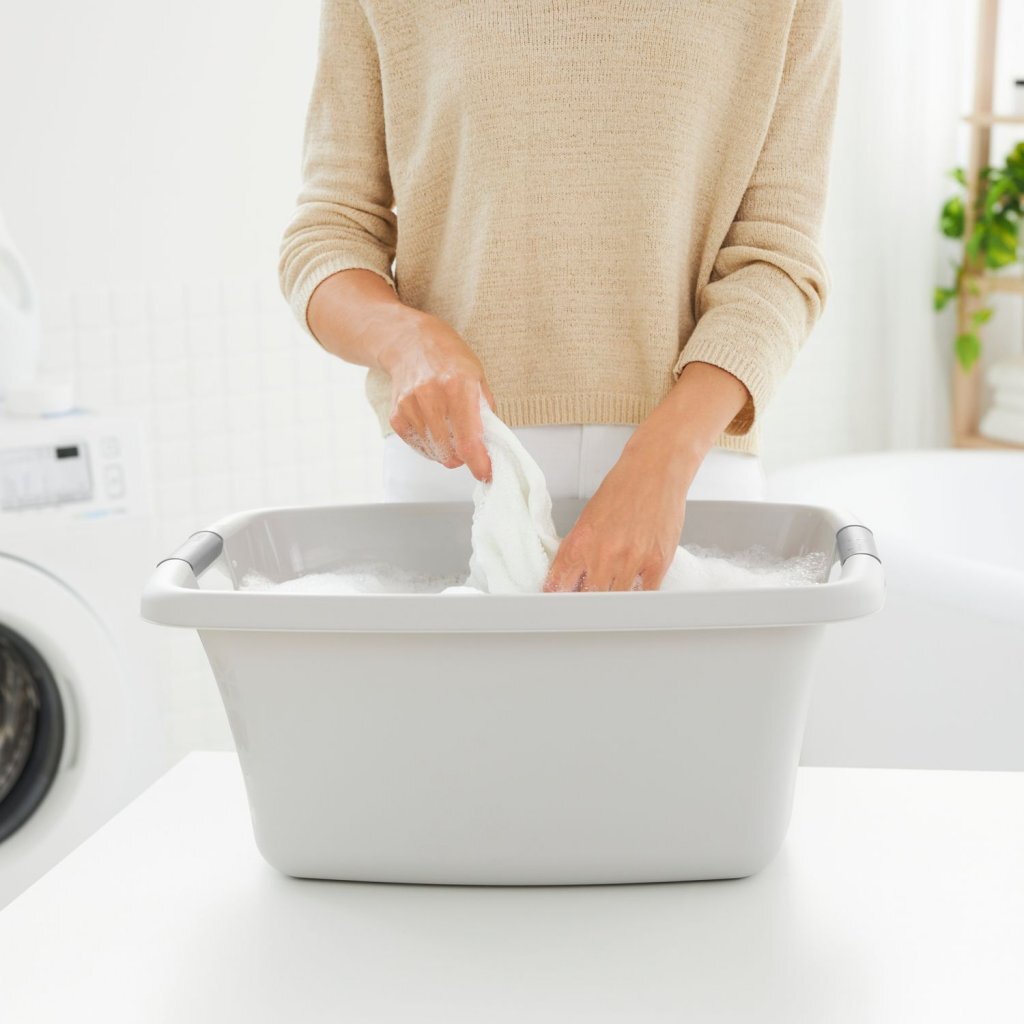Rotho Flowers Wasmand 25L Cool Grey - Afbeelding 3