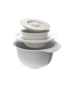 Alternative view of Rotho Fresh Beslagkom met Spatdeksel 4L Cool Grey