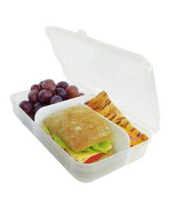 Alternative view of Rotho Fun Lunchbox met Verdeelschotjes 1.7L Transparant