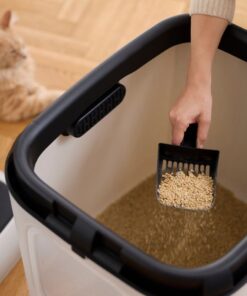 Rotho MyPet Biala XL Kattenbak 61.4x49.2x57.6 cm Wit - Afbeelding 3