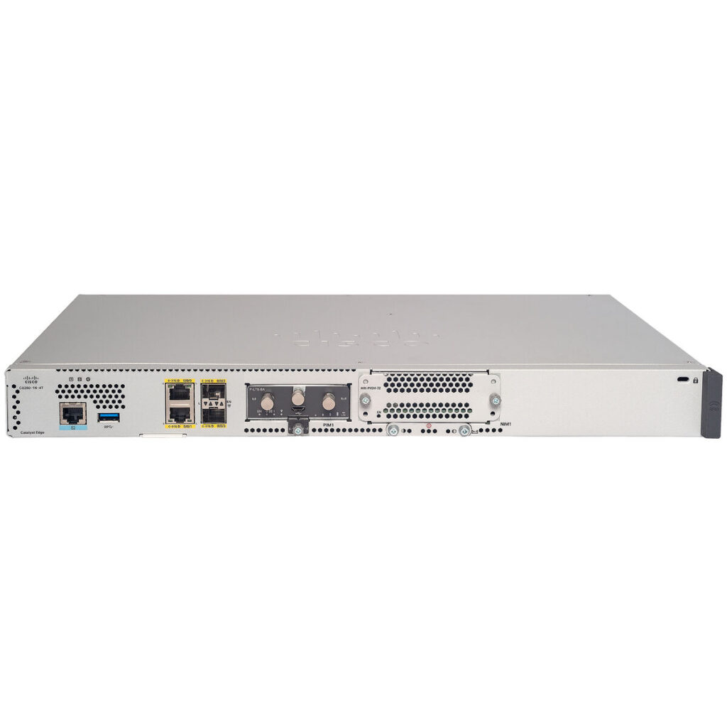 Router CISCO C8200L-1N-4T Grijs Ethernet LAN