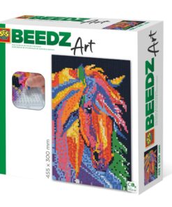 SES Creative Beedz Art Strijkkralen Paard Fantasie 45.5x30 cm 7000 Stuks - Afbeelding 3