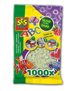 SES Creative Beedz Strijkkralen Glow In The Dark 1000 Stuks
