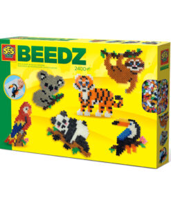 SES Creative Beedz Strijkkralen Jungle Dieren 2400 Stuks