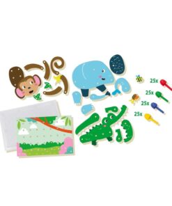 SES Creative Mozaïek Pinnenbord Dieren - Afbeelding 2