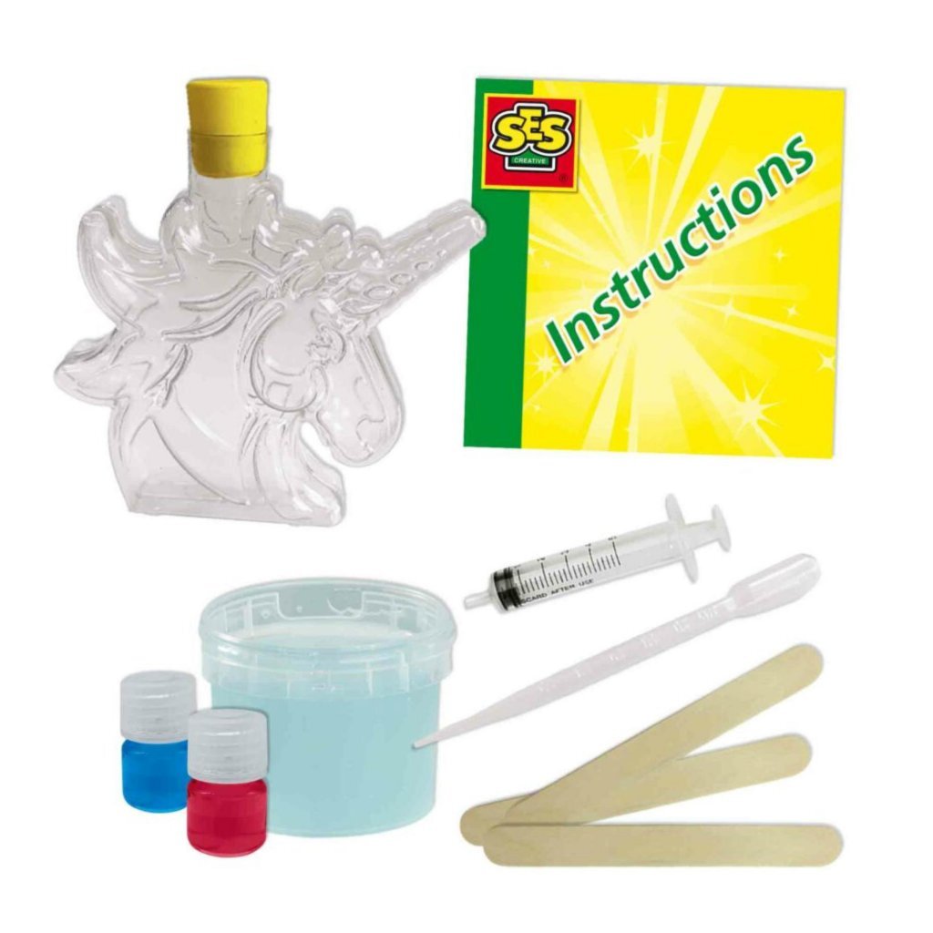 SES Creative Slime Kleuren Lab Eenhoorn - Afbeelding 2