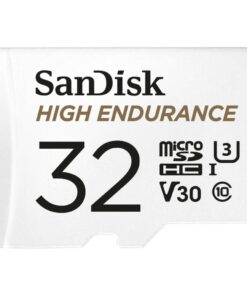 Sandisk MicroSDHC High Endurance 32GB Incl SD Adapter