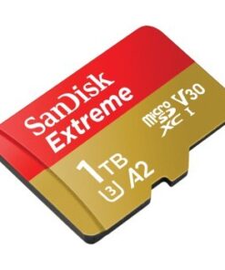 Alternative view of Sandisk MicroSDXC Extreme 1TB 190/130 Mb/s - A2 - V30 - SD