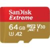 Sandisk MicroSDXC Extreme 64GB 170/80 Mb/s - A2 - V30 - SD