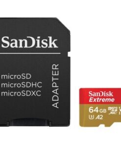 Sandisk MicroSDXC Extreme 64GB 170/80 Mb/s - A2 - V30 - SD - Afbeelding 3