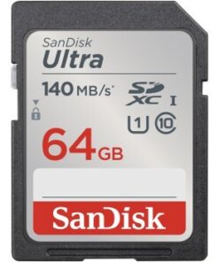 Sandisk SDXC Ultra 64GB 140mb/s C10 UHS-I